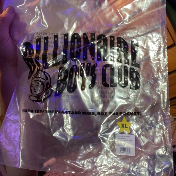 BBC billionaire boys club bottom up shirt with original bag - Picture 2 of 3